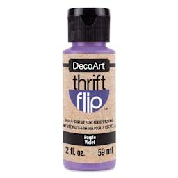 DecoArt Thrift Flip Multi-Surface Paint - Purple, 2 oz