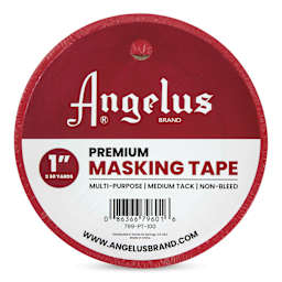 Angelus Red Masking Tape - 60 yds, 1" - front