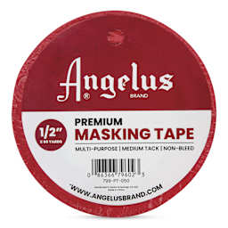 Angelus Red Masking Tape - 60 yds, 1/2" - front