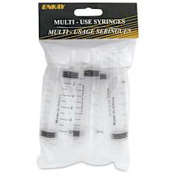 Enkay Multi-Purpose Syringes - Small, Pkg of 6, 10 ml - front of packaging