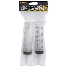 Enkay Multi-Purpose Syringes - Large, Pkg of 2, 60 ml - front of packaging