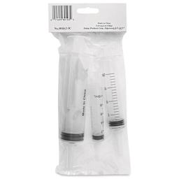 Enkay Multi-Purpose Syringes - Large, Set of 3, Assorted Sizes - back of packaging