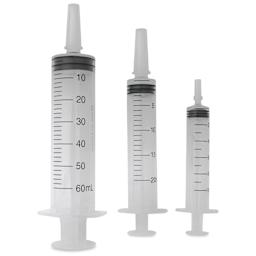 Enkay Multi-Purpose Syringes - Large, Set of 3, Assorted Sizes