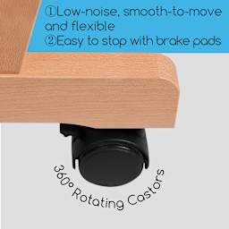 Meeden Print Rack - castors