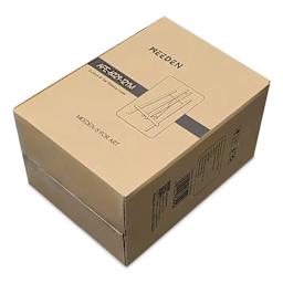 Meeden A-Frame Tabletop Display Easel - Natural, packaging