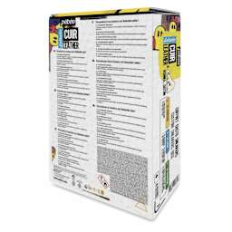 Pebeo Setacolor Leather Paint Set - Set of 11, Sneakers Custom Box back of packaging