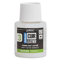 Pebeo Setacolor Leather Varnish - Matt-Satin, 110 ml Bottle