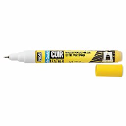 Pebeo Setacolor Leather Paint Marker - Vivid Yellow