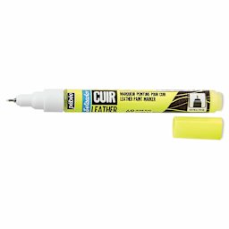 Pebeo Setacolor Leather Paint Marker - Fluorescent Yellow