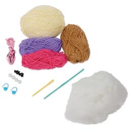 Bucilla Amigurumi Besties Kit - Better Together contents