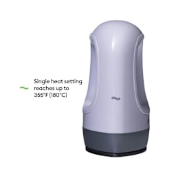 Single heat setting. Reaches up to 355°F (180°C)