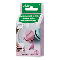 Clover Sweet ‘n Sharp Macaron Needle Sharpener - Raspberry packaging