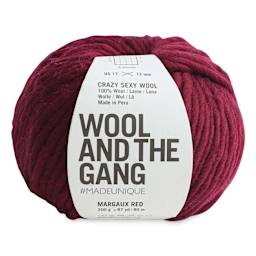 Wool and the Gang Crazy Sexy Wool Yarn - Margaux Red