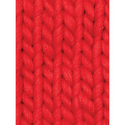 Sample made with Wool and the Gang Crazy Sexy Wool Yarn - Lipstick Red
