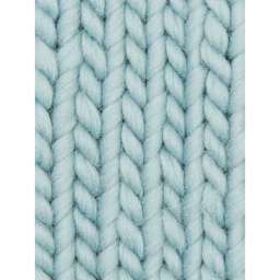 Sample made with Wool and the Gang Crazy Sexy Wool Yarn - Duck Egg Blue