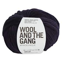 Wool and the Gang Crazy Sexy Wool Yarn - Midnight Blue