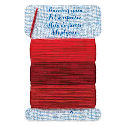Clover Darning Yarn - Set of 3, Red, 17.5 yds