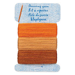Clover Darning Yarn - Set of 3, Orange, 17.5 yds