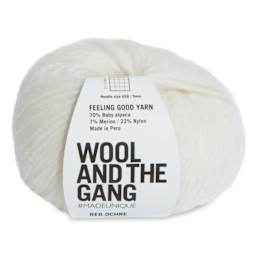 Wool and the Gang Feeling Good Yarn - Ivory White