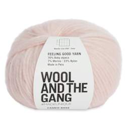 Wool and the Gang Feeling Good Yarn - Cameo Rose