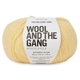 Wool and the Gang Feeling Good Yarn - Buttercup Yellow