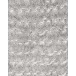 Wool and the Gang Take Care Mohair Yarn - Dusty Grey, 109 yds close up of knitted texture