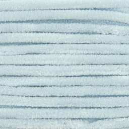 Rico Design Creative Chenillove Yarn - Light Blue, 120 yds close up to show texture
