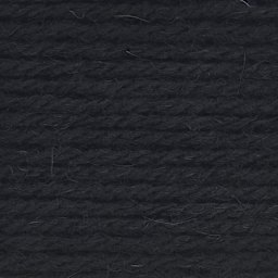 Rico Design Soft Alpaca Yarn - Black, 137 yds close up to show texture
