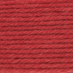 Rico Design Soft Alpaca Yarn - Red, 137 yds close up to show texture
