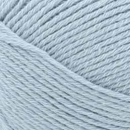 Lion Brand Cottino Yarn - Powder, 3.5 oz close up to show texture