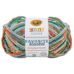 Lion Brand Cover Story Favorite Blanket Yarn - Snapping Turtle, 10.5 oz
