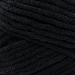 Lion Brand Cover Story Posh Twist Yarn - Black Sesame Ice Cream, 232 yds close up to show texture