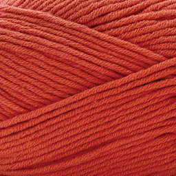 Premier Yarn Cotton Fair Worsted Yarn - Spice, 207 yds close up to show texture