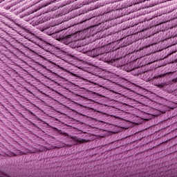 Premier Yarn Cotton Fair Worsted Yarn - Orchid, 207 yds close up to show texture

