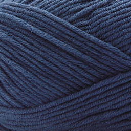 Premier Yarn Cotton Fair Worsted Yarn - Navy, 207 yds close up to show texture