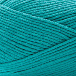 Premier Yarn Cotton Fair Worsted Yarn - Ocean, 207 yds close up to show texture