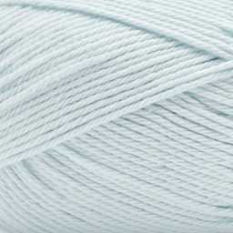 Premier Yarn Cotton Sprout Worsted Yarn - Glacier, 180 yds close up to show texture