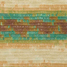 Premier Yarn Hipster Cotton Yarn - Jungle, 229 yds showing crocheted pattern