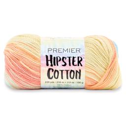 Premier Yarn Hipster Cotton Yarn - Beachball, 229 yds