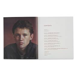 Colored Pencil Painting Portraits - Inside spread of Table of Contents
