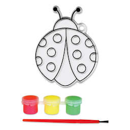 Krafty Kids DIY 3D Suncatcher Kit - Ladybug