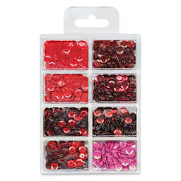 Craft Medley Sequins - Rogue Set, .56 oz (Back of package)