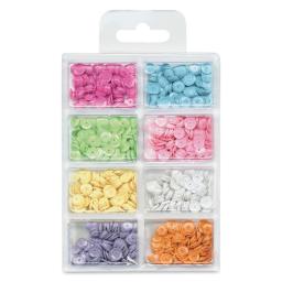 Craft Medley Sequins - Baby Set, .56 oz (Back of package)