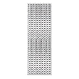 Gemstone Stickers - Crystal, 4" x 6" Sheet