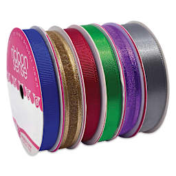 Morex Ribbon Assortments - Jewel, Set of 6 Rolls