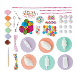 Kid Made Modern Frosty Treats Jewelry Kit (Contents)