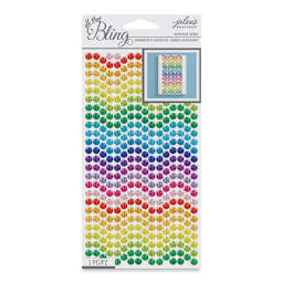 Jolee's Boutique All That Bling Gem Sheets - Rainbow