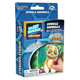 Flycatcher smART Sketcher 2.0 Creativity Pack - Front of package of Jungle Animals pack