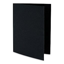 Cricut Joy Cards, Inserts, and Envelopes - Black/Red Glitter, Package of 10 (Black Card)