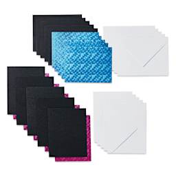 Cricut Joy Cards, Inserts, and Envelopes - Merriweather, Package of 10 (Cards, Inserts, and Envelopes shown out of packaging)